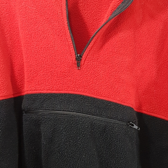 LARGE MENS GAP GP TECH JACKET RED/BLACK 226 - Picture 2 of 7